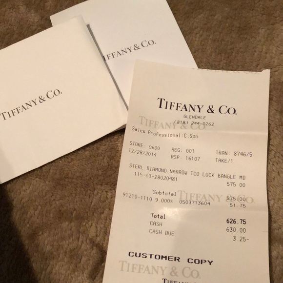 Tiffany & Co sterling Silver 925 - Picture 4 of 4